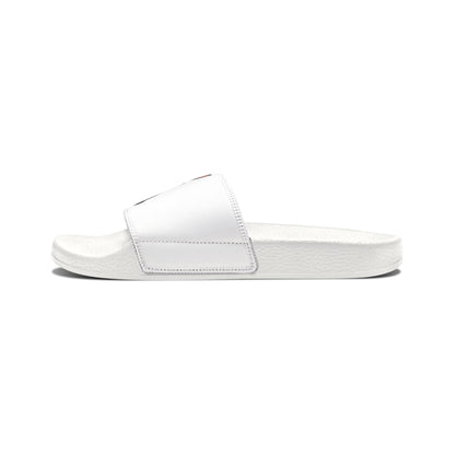 Youth Cat Graphic Slide Sandals — Removable Strap Casual Slides for Kids