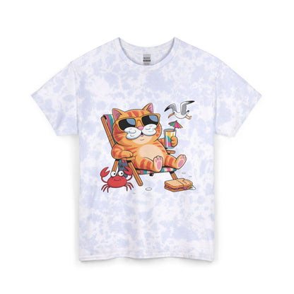 Beach Cat T-Shirt — Relaxing Vacation