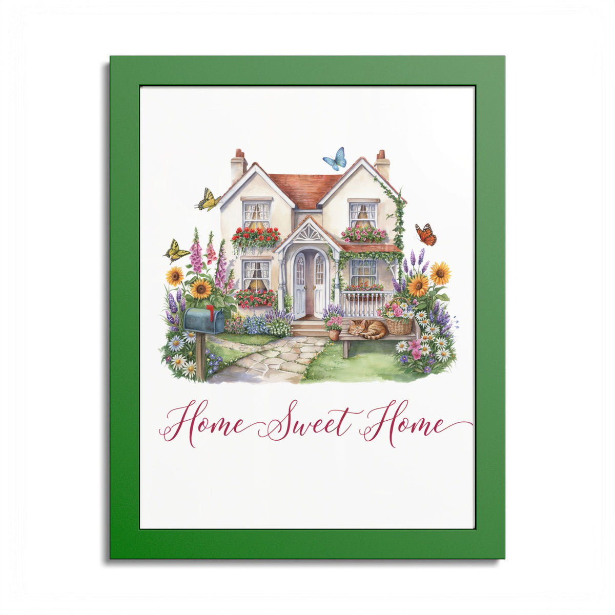 Home Sweet Home Cottage Poster