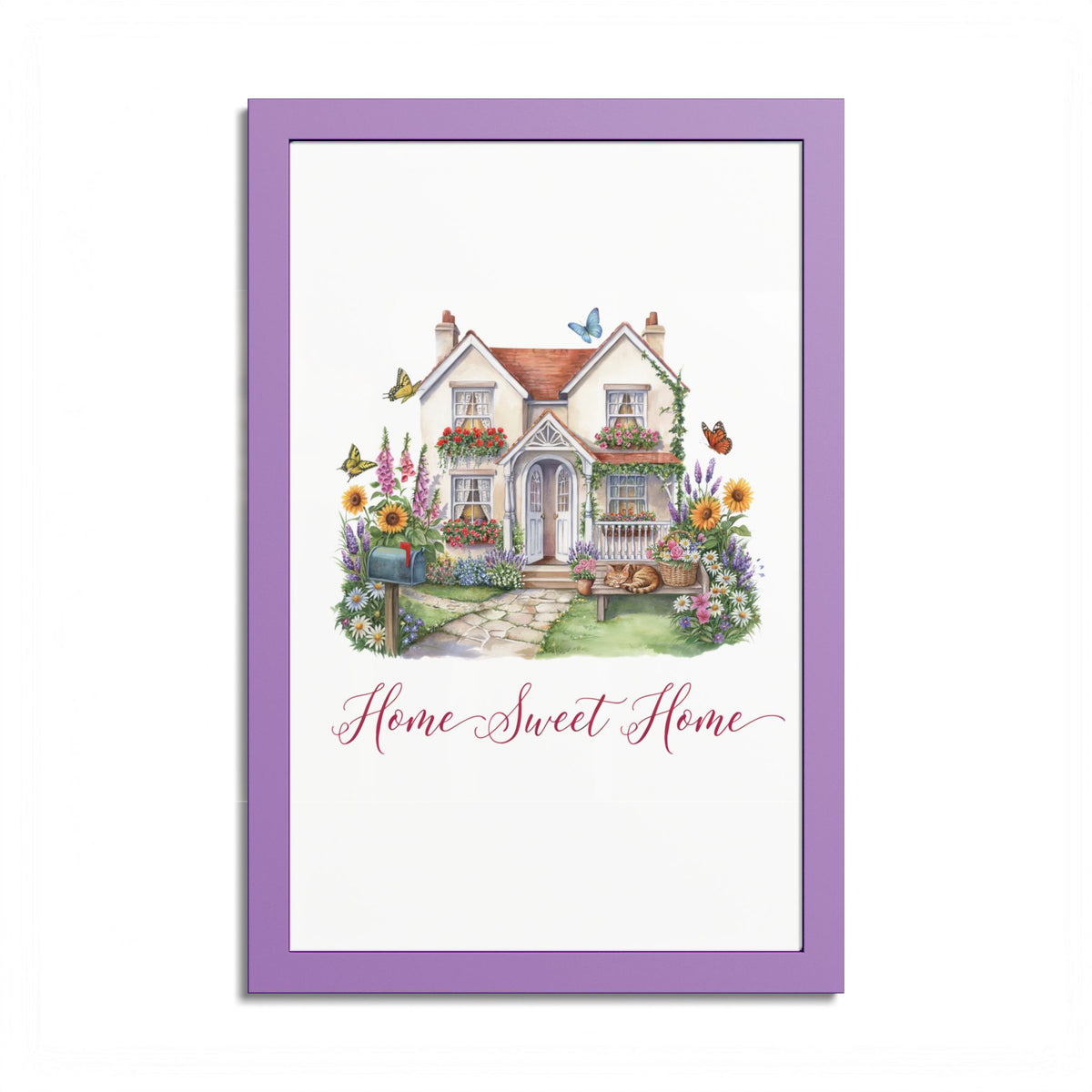 Home Sweet Home Cottage Poster