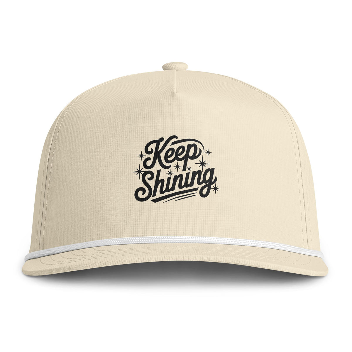 Keep Shining Rope Cap — Sunwashed Trucker Hat