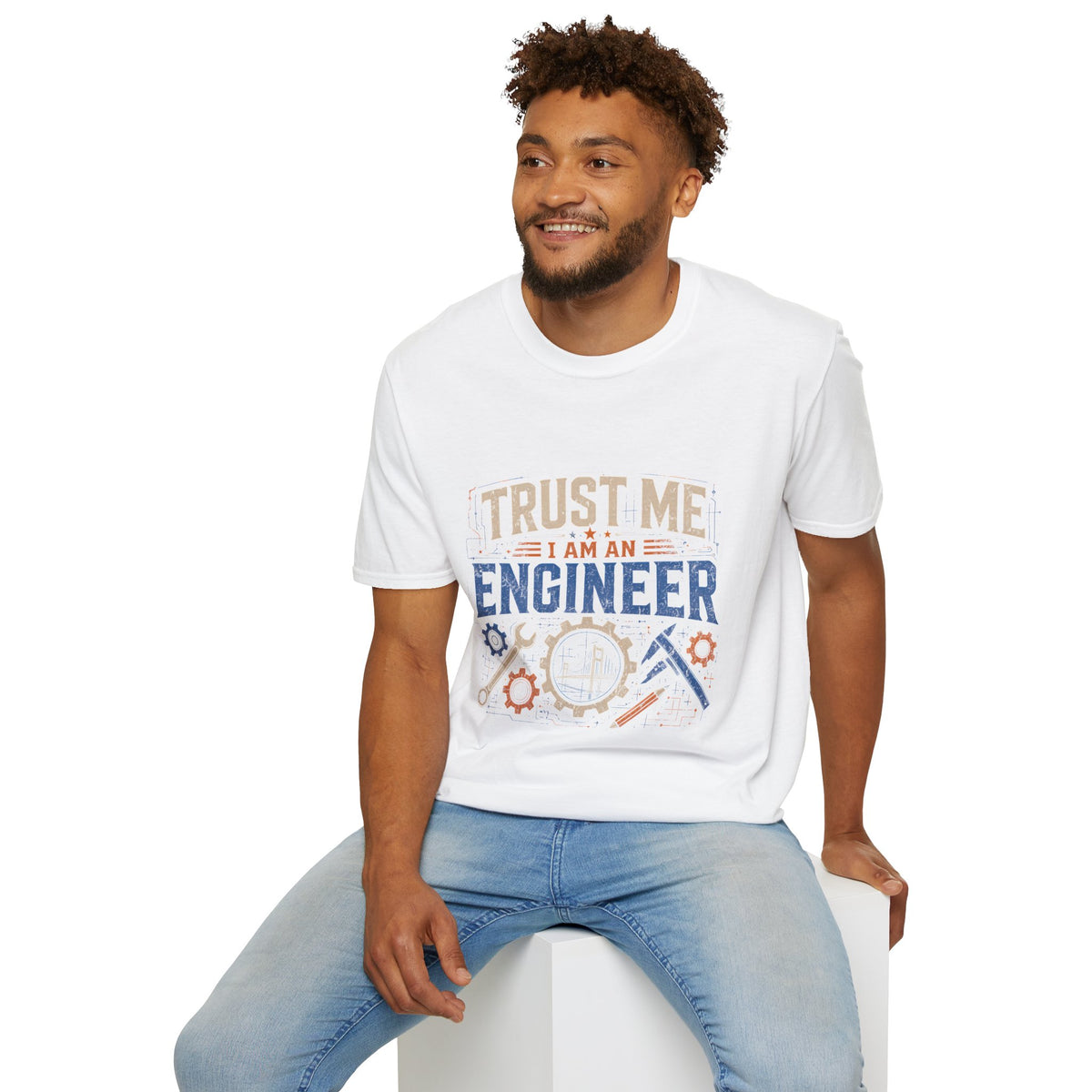 Trust Me I Am An Engineer T-Shirt — Vintage Engineer Tee for STEM Professionals & Students