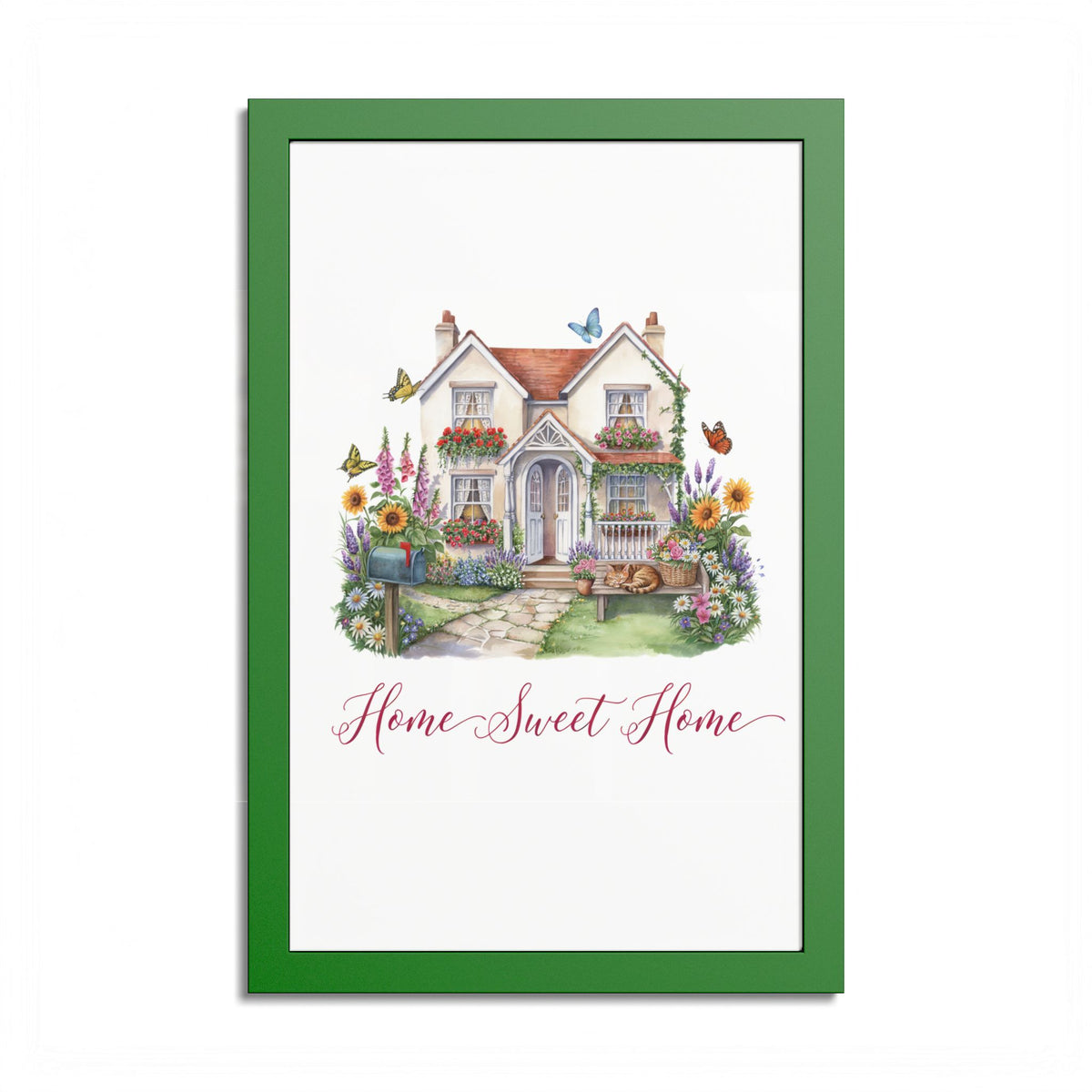 Home Sweet Home Cottage Poster