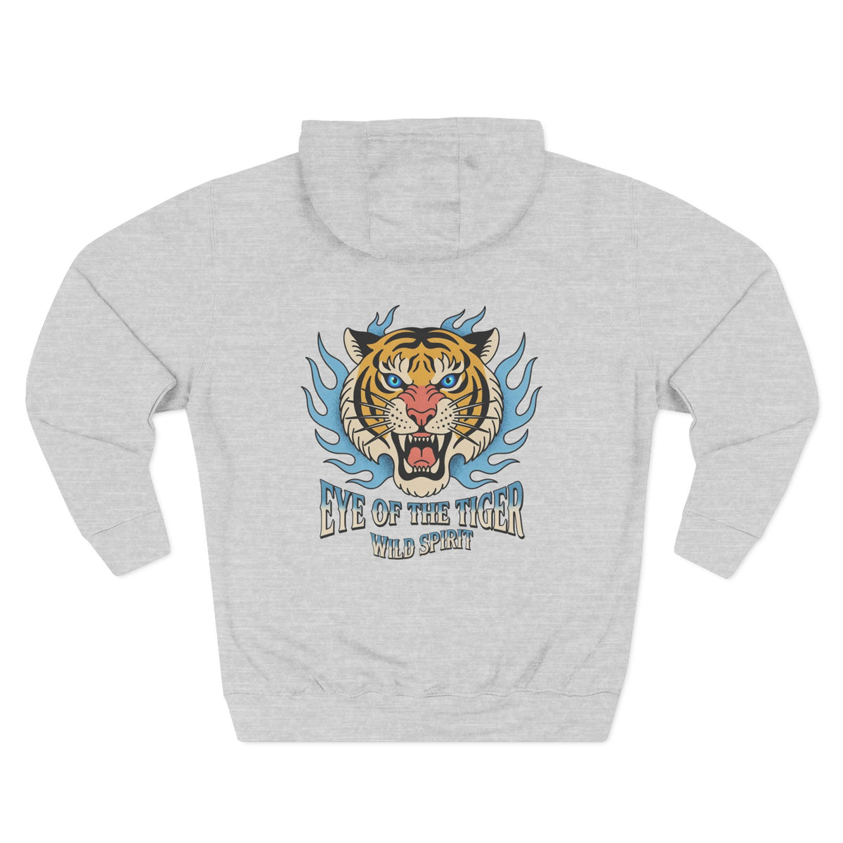 Hoodie — 'Life Is Better With Coffee' & 'Eye of the Tiger' Graphic Fleece Hoodie