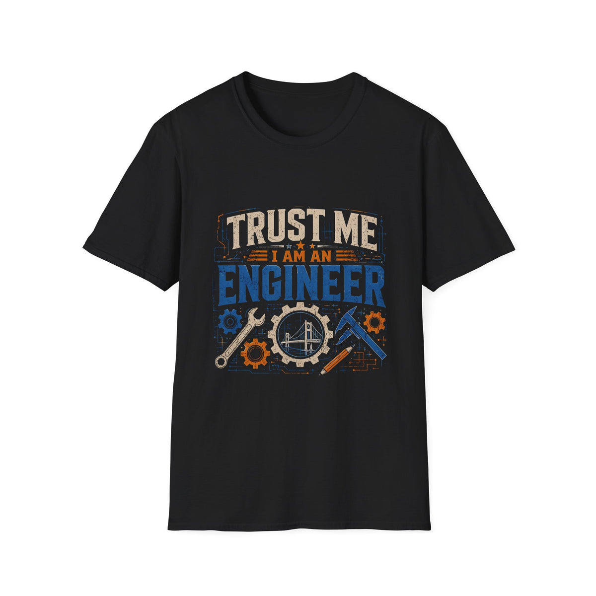 Trust Me I Am An Engineer T-Shirt — Vintage Engineer Tee for STEM Professionals & Students