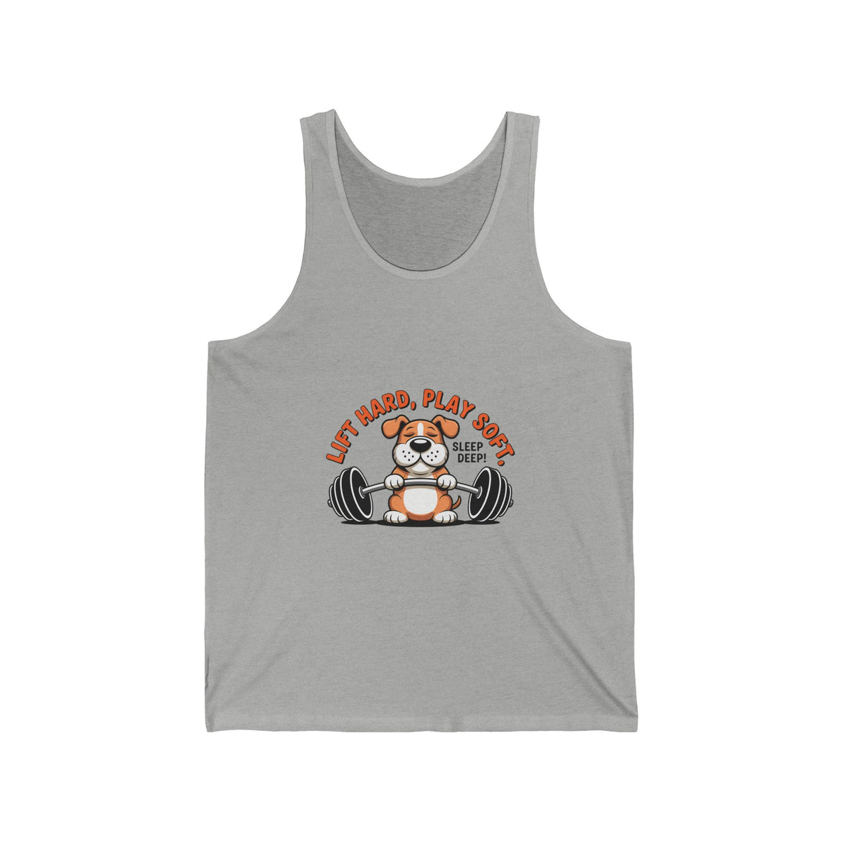 Lift Hard Play Soft Tank Top — Bulldog Weightlifting
