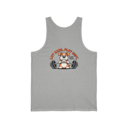 Lift Hard Play Soft Tank Top — Bulldog Weightlifting