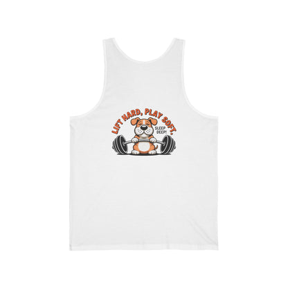 Lift Hard Play Soft Tank Top — Bulldog Weightlifting