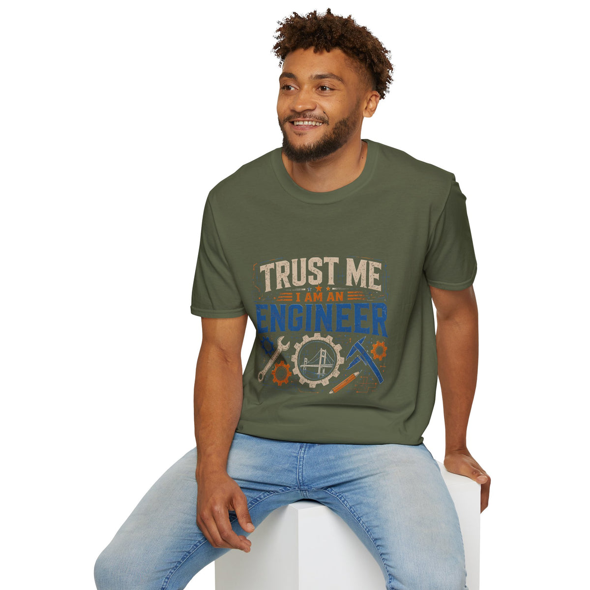 Trust Me I Am An Engineer T-Shirt — Vintage Engineer Tee for STEM Professionals & Students