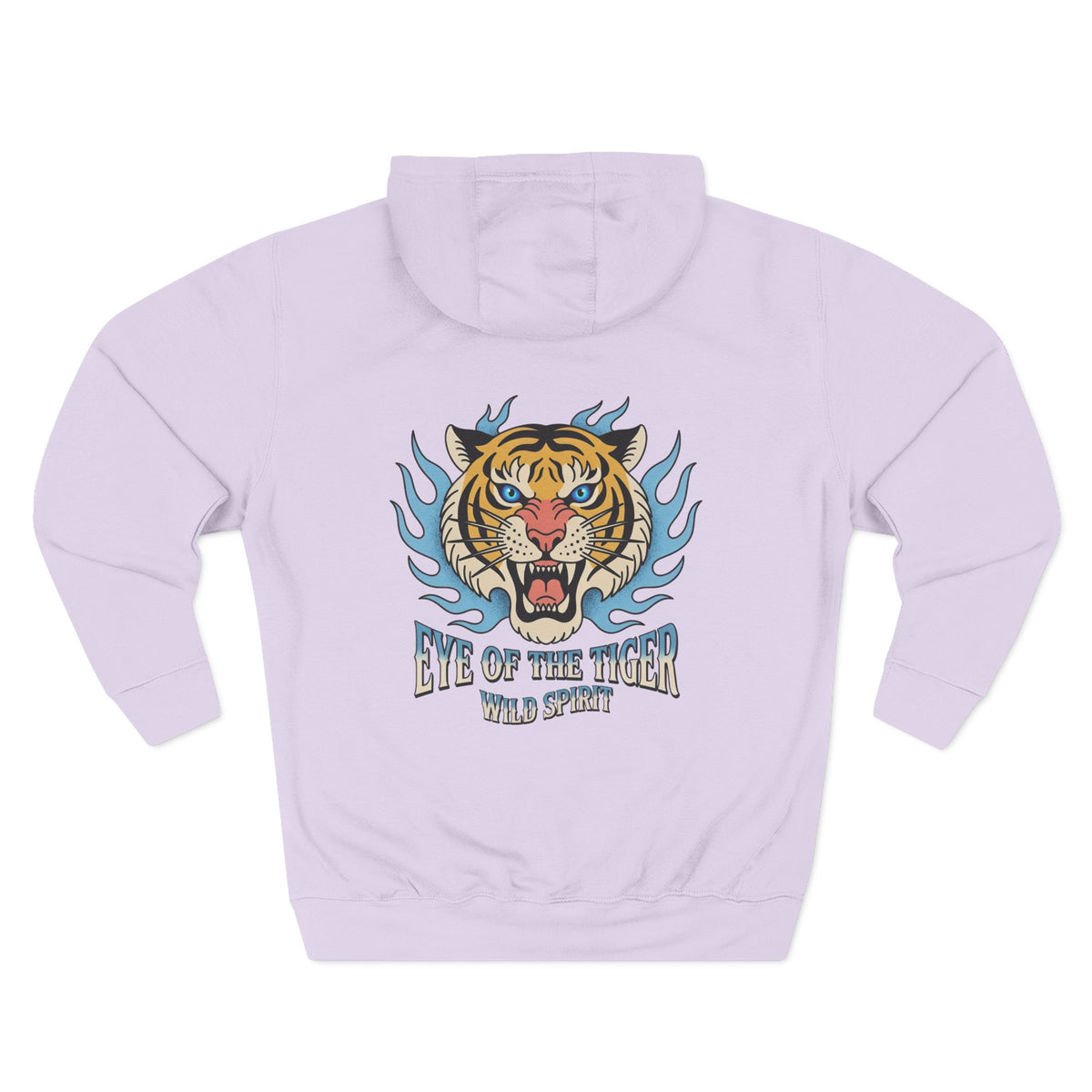 Hoodie — 'Life Is Better With Coffee' & 'Eye of the Tiger' Graphic Fleece Hoodie