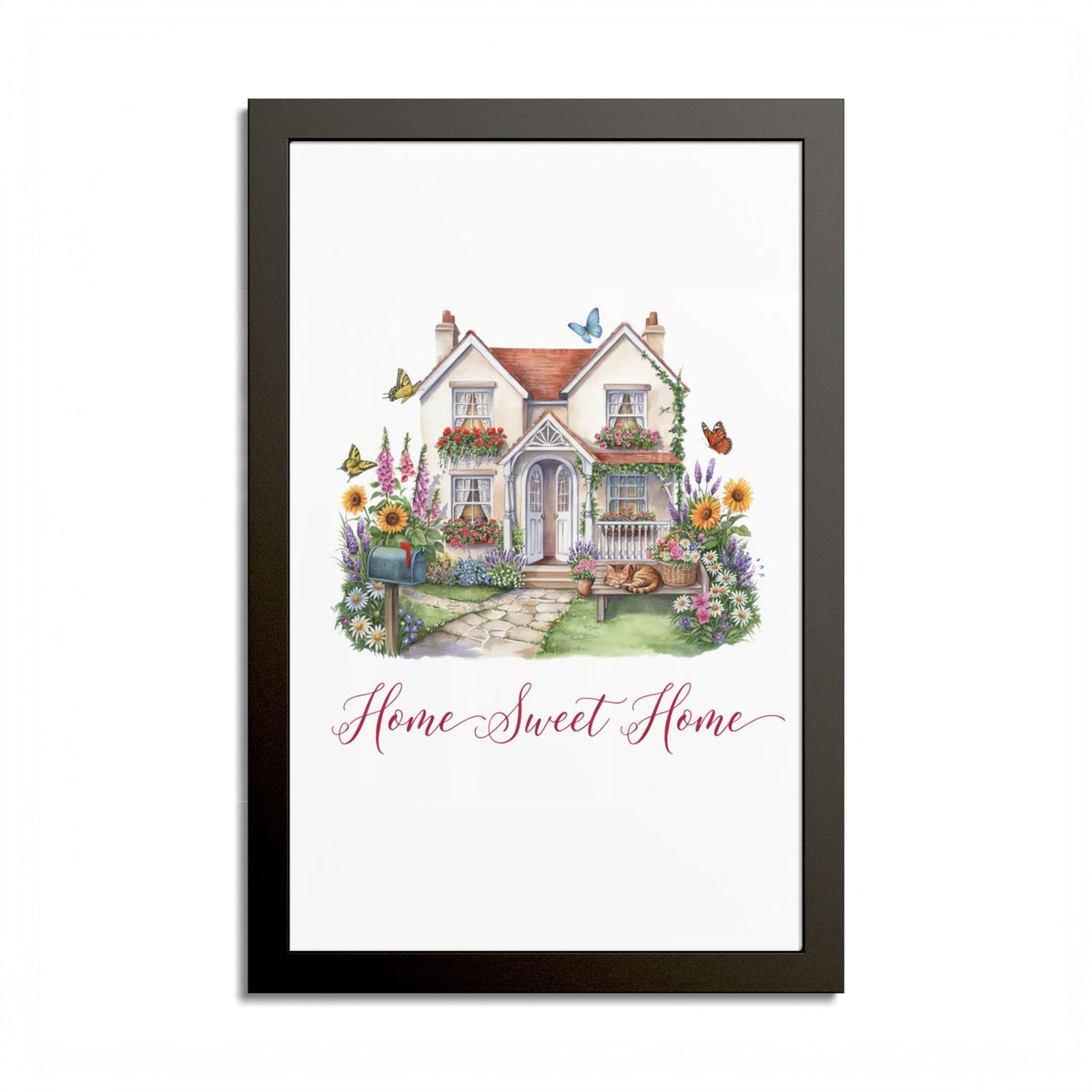 Home Sweet Home Cottage Poster