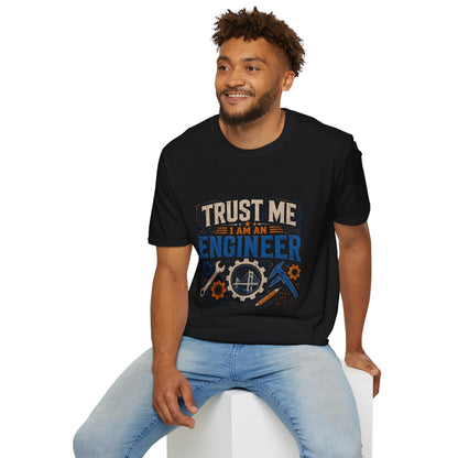 Trust Me I Am An Engineer T-Shirt — Vintage Engineer Tee for STEM Professionals & Students