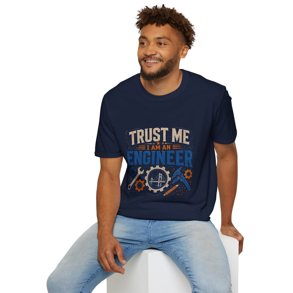 Trust Me I Am An Engineer T-Shirt — Vintage Engineer Tee for STEM Professionals & Students