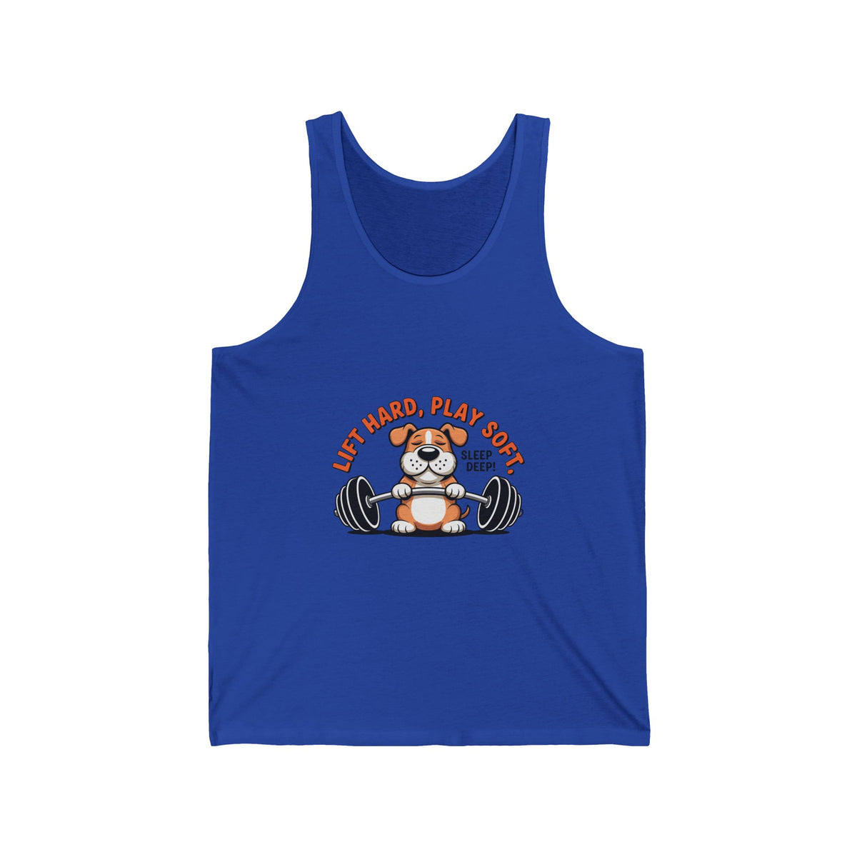 Lift Hard Play Soft Tank Top — Bulldog Weightlifting