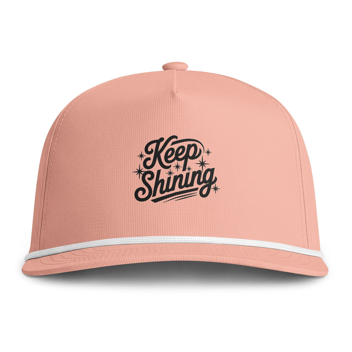 Keep Shining Rope Cap — Sunwashed Trucker Hat