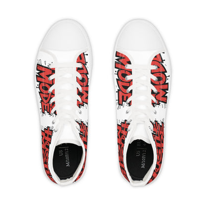 High Top Sneakers — "Hustle Mode" Streetwear Shoe