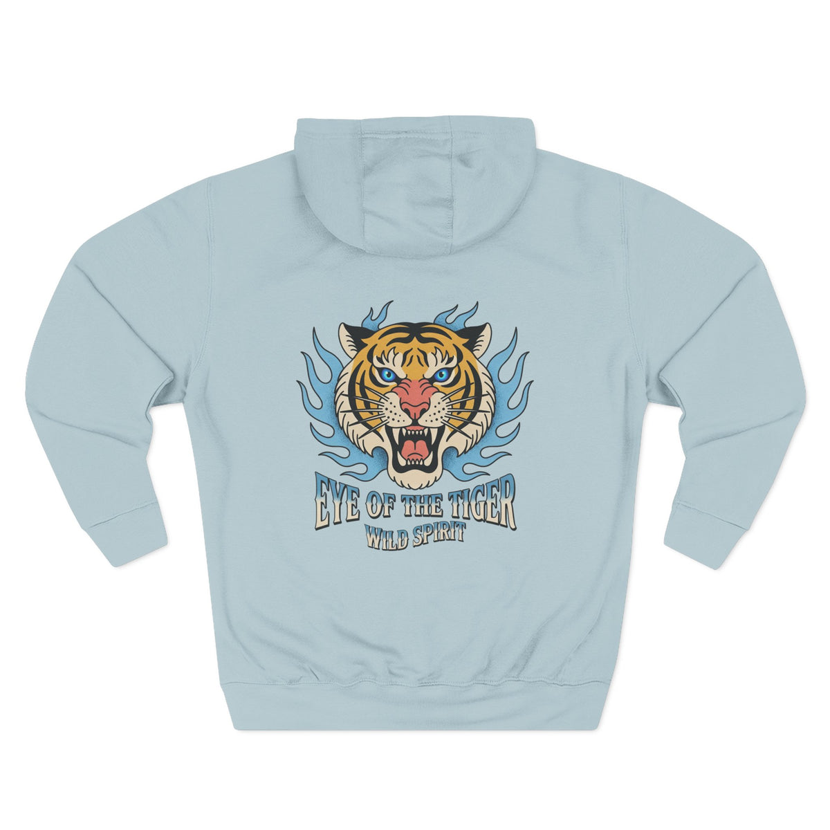 Hoodie — 'Life Is Better With Coffee' & 'Eye of the Tiger' Graphic Fleece Hoodie
