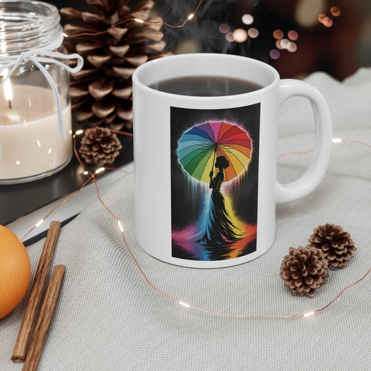 Rainfall Silhouette Mug — 11oz