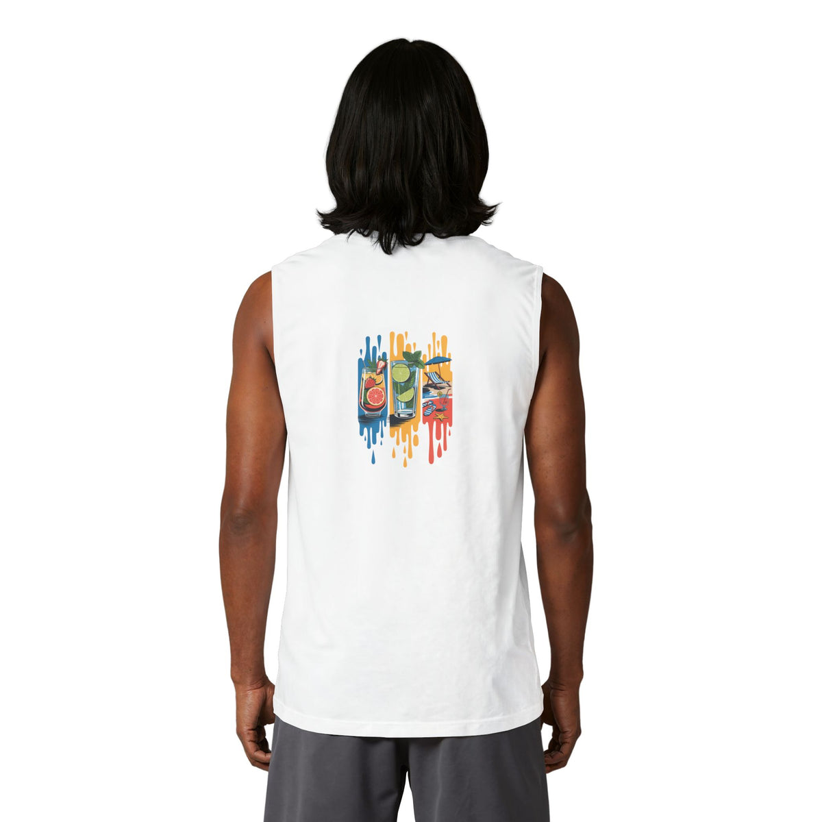 Cocktail Trio Muscle Tank Top