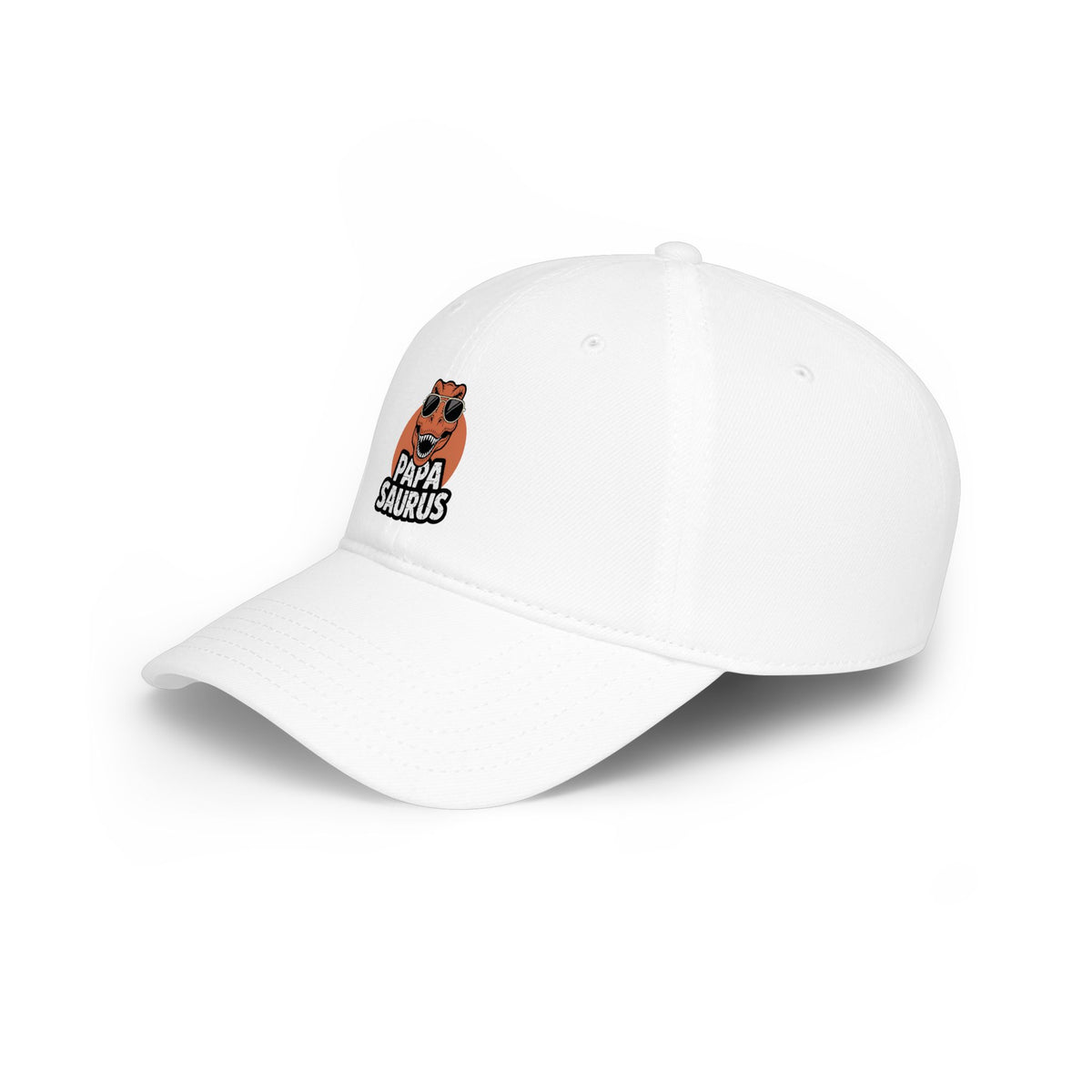Low Profile Hat— "PAPA SAURUS" Dino Dad Hat