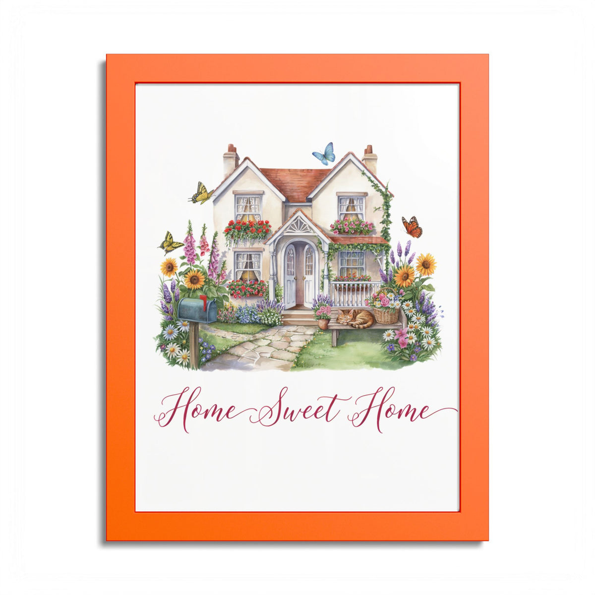 Home Sweet Home Cottage Poster