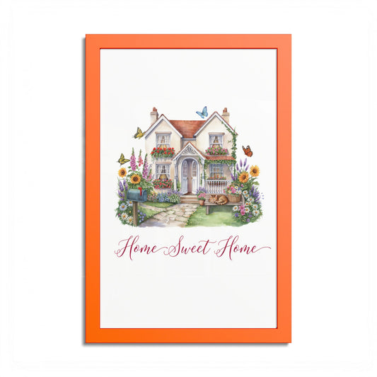 Home Sweet Home Cottage Poster
