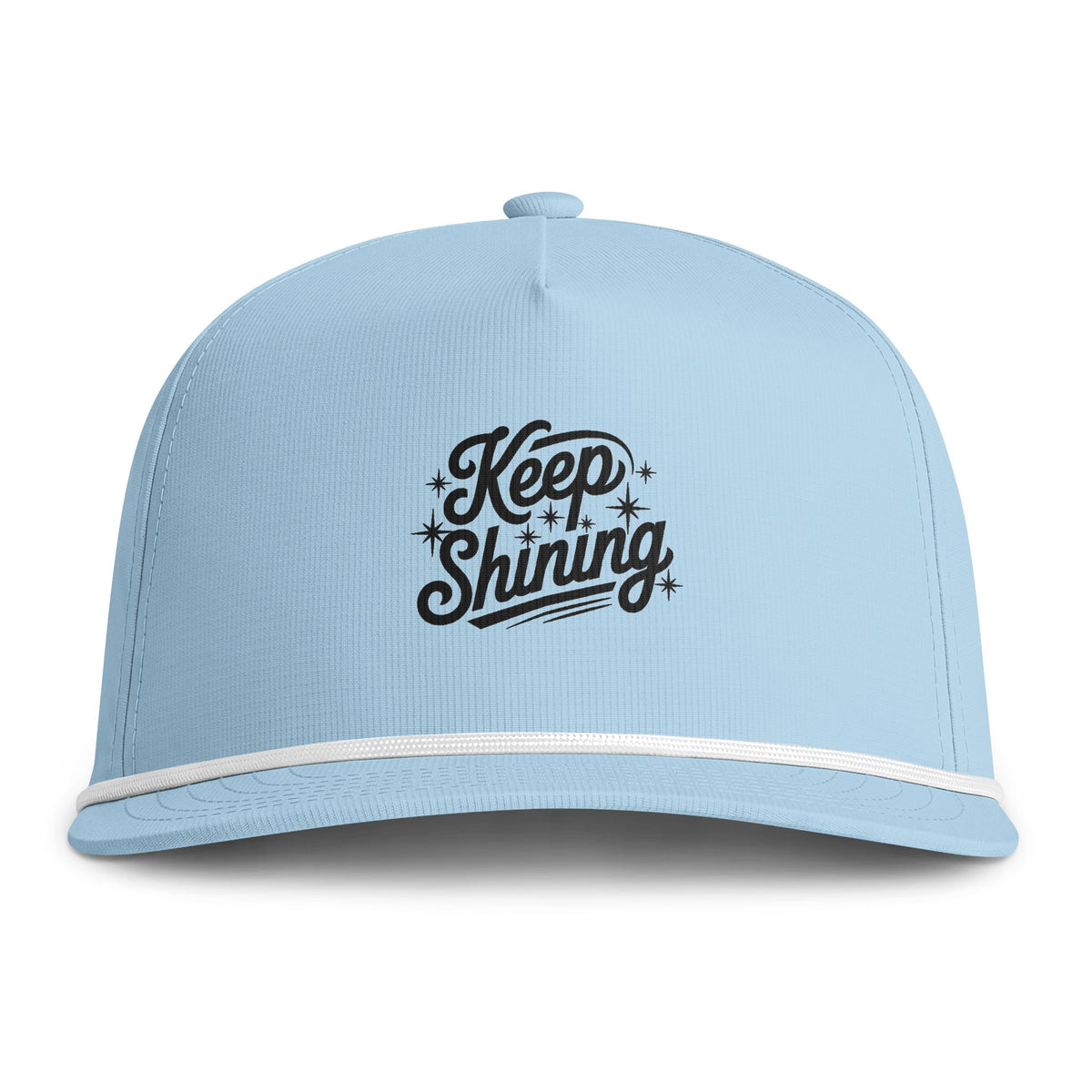 Keep Shining Rope Cap — Sunwashed Trucker Hat
