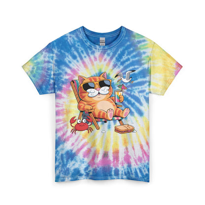 Beach Cat T-Shirt — Relaxing Vacation