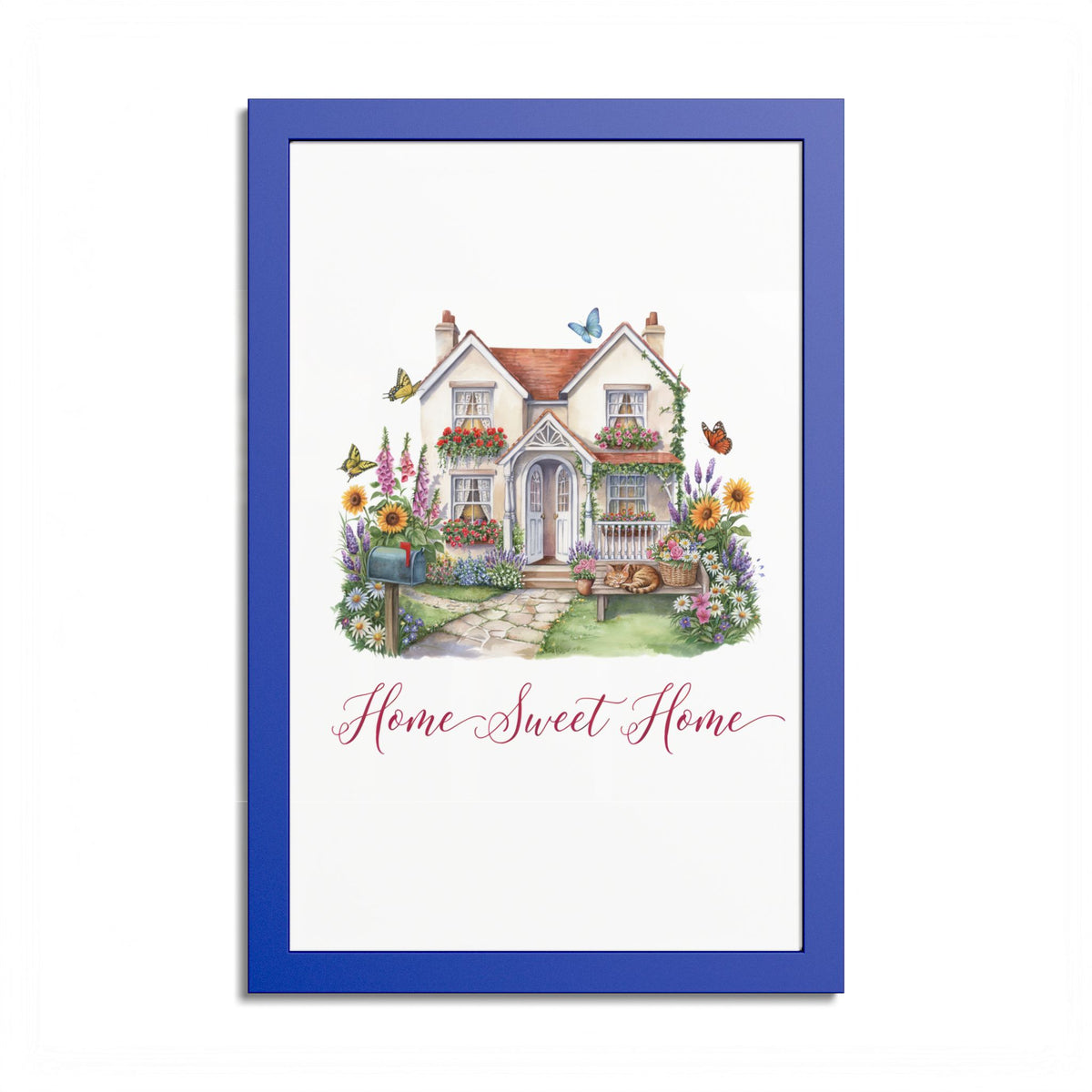 Home Sweet Home Cottage Poster