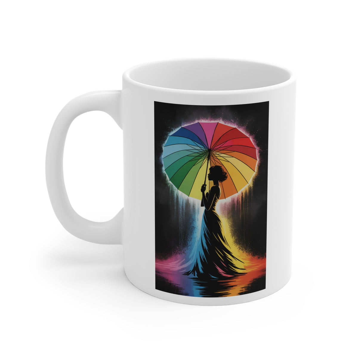 Rainfall Silhouette Mug — 11oz