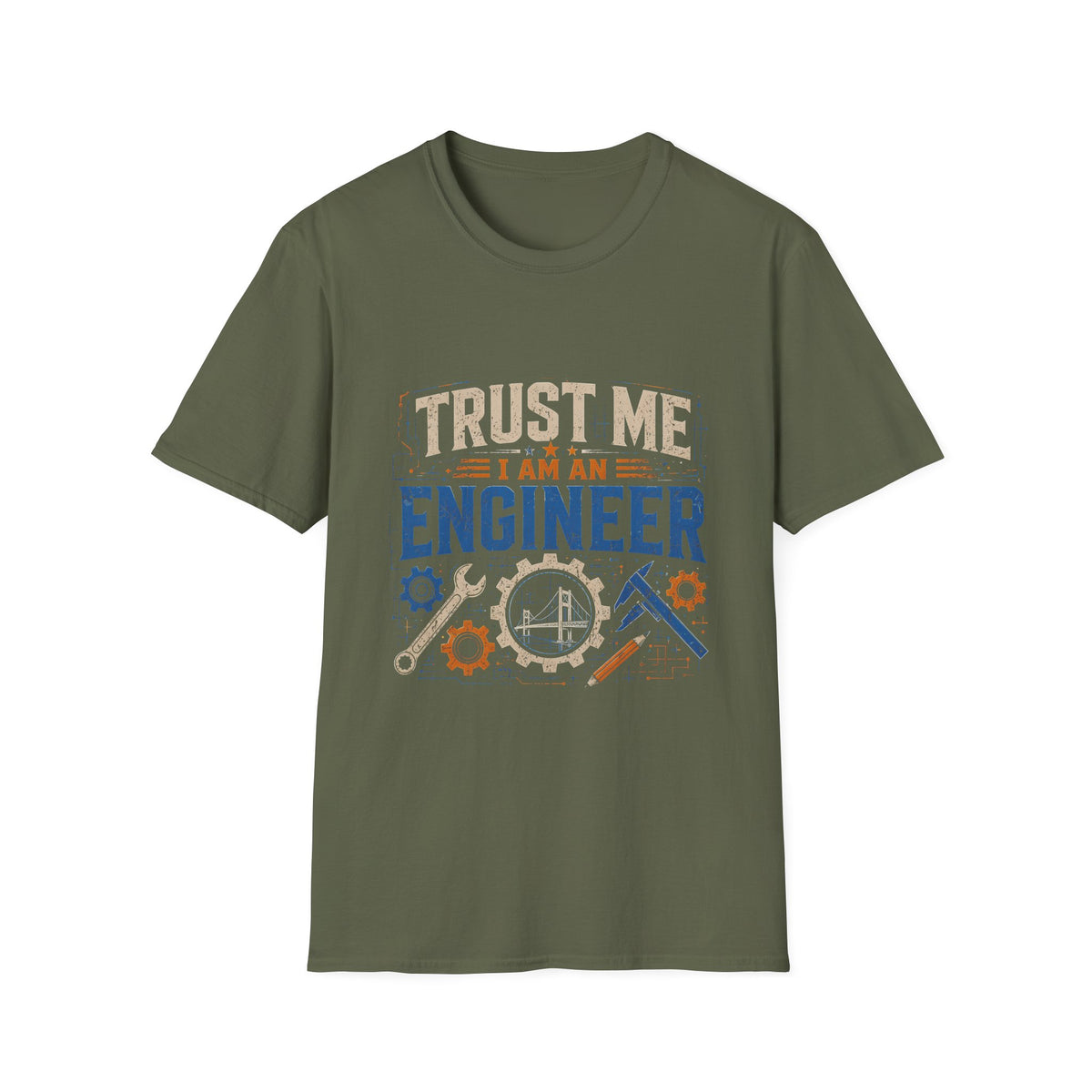 Trust Me I Am An Engineer T-Shirt — Vintage Engineer Tee for STEM Professionals & Students