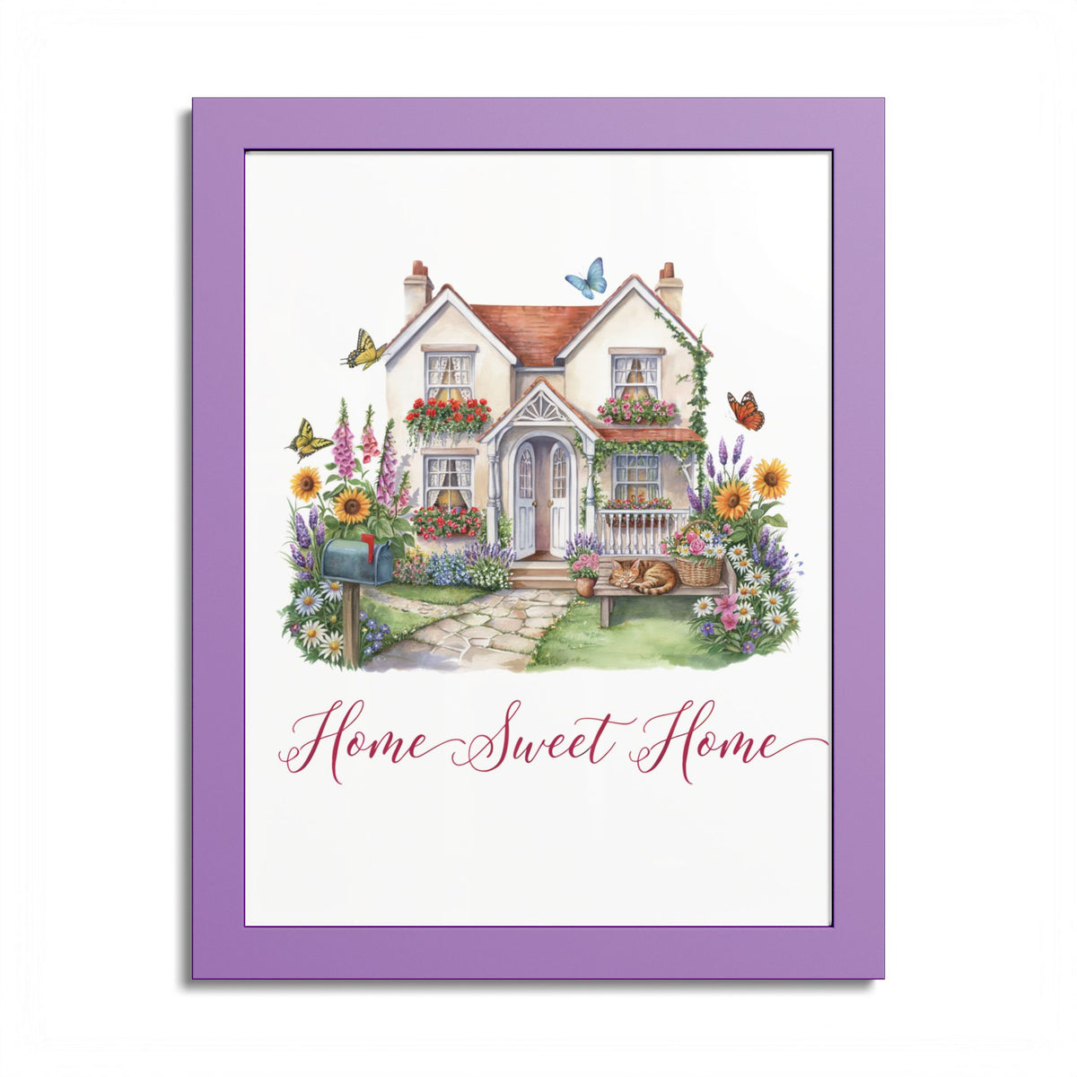 Home Sweet Home Cottage Poster
