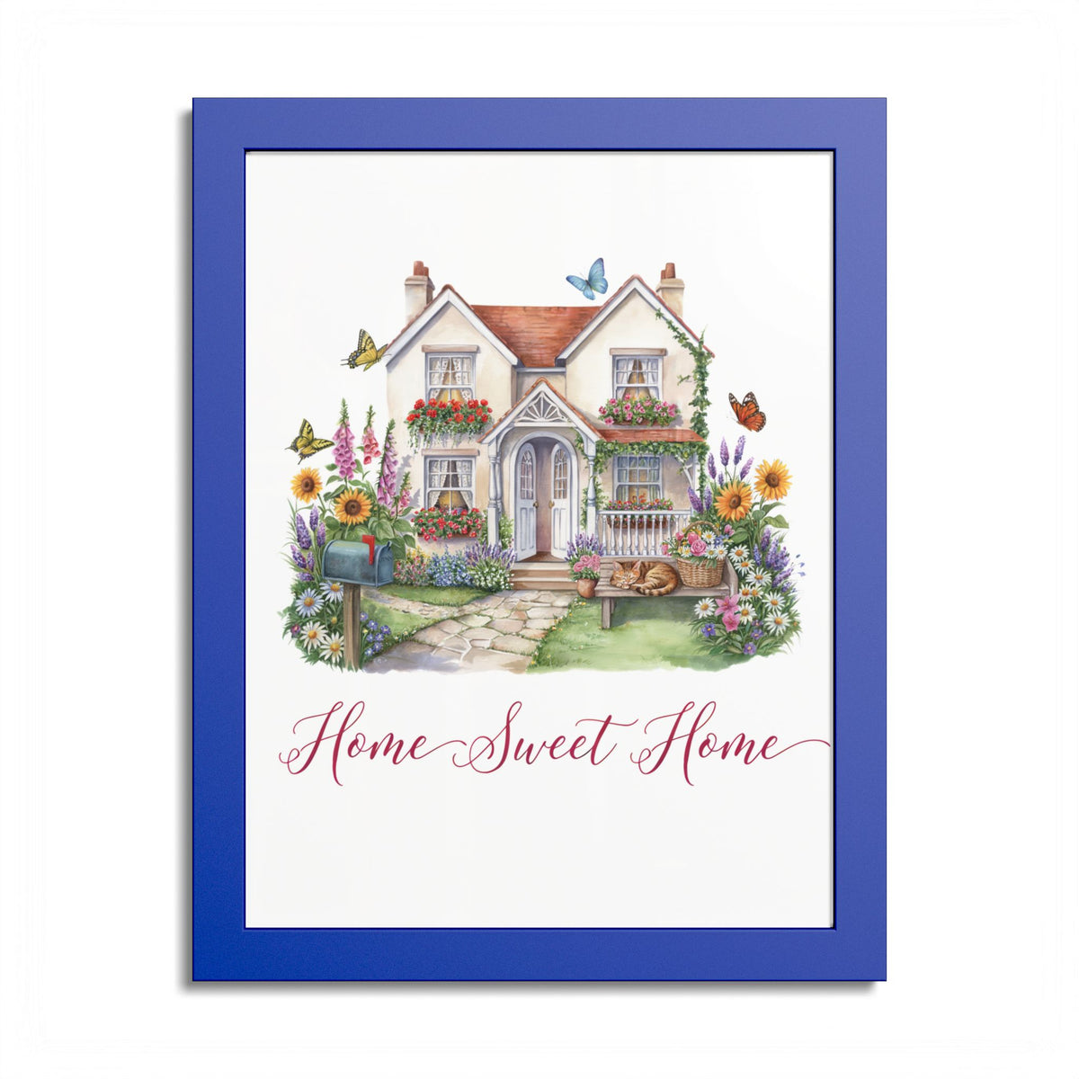 Home Sweet Home Cottage Poster