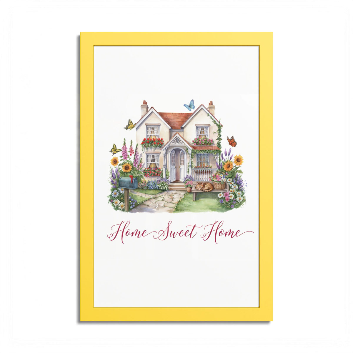 Home Sweet Home Cottage Poster